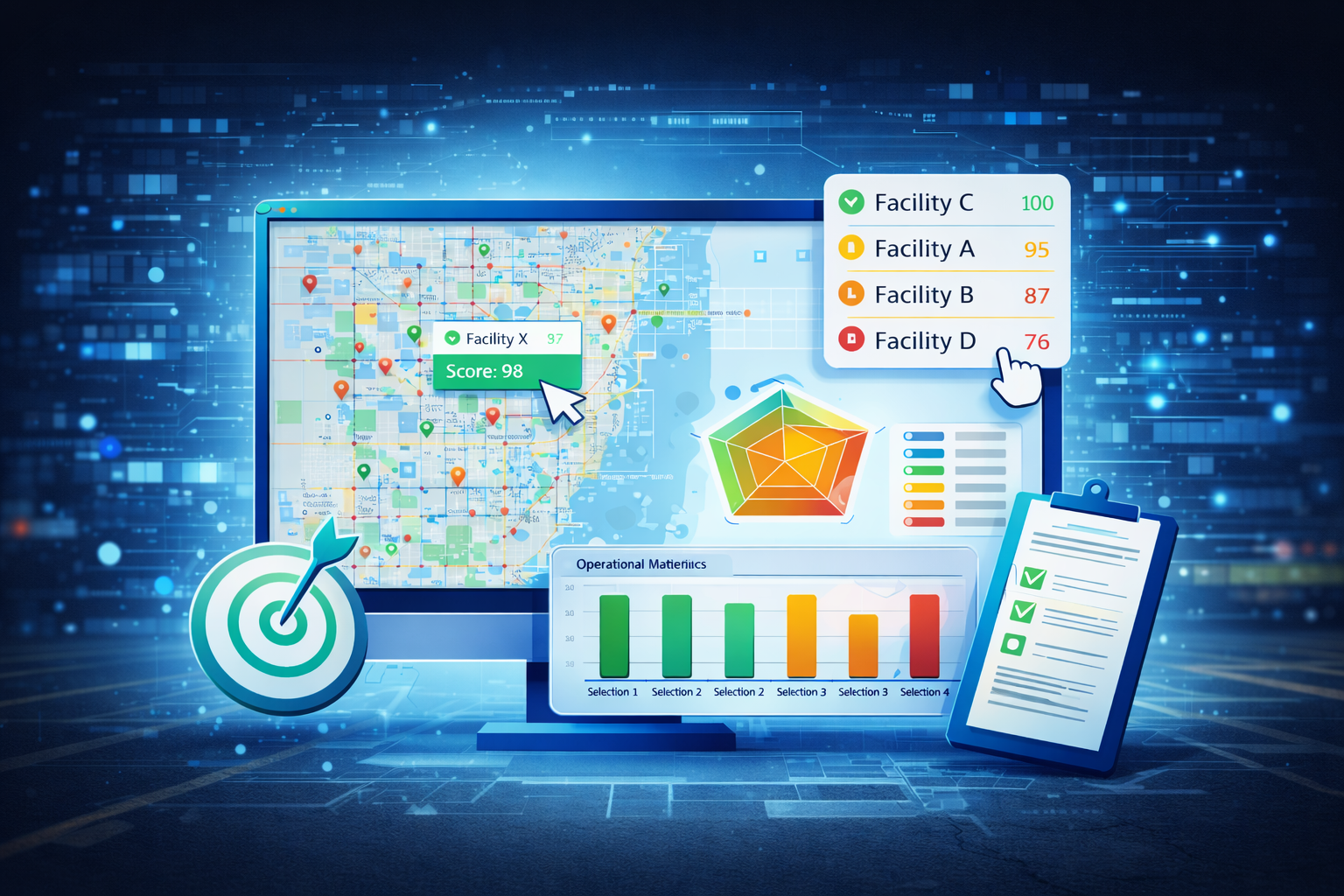 Facility Ranking and Selection Tool (FiRST)